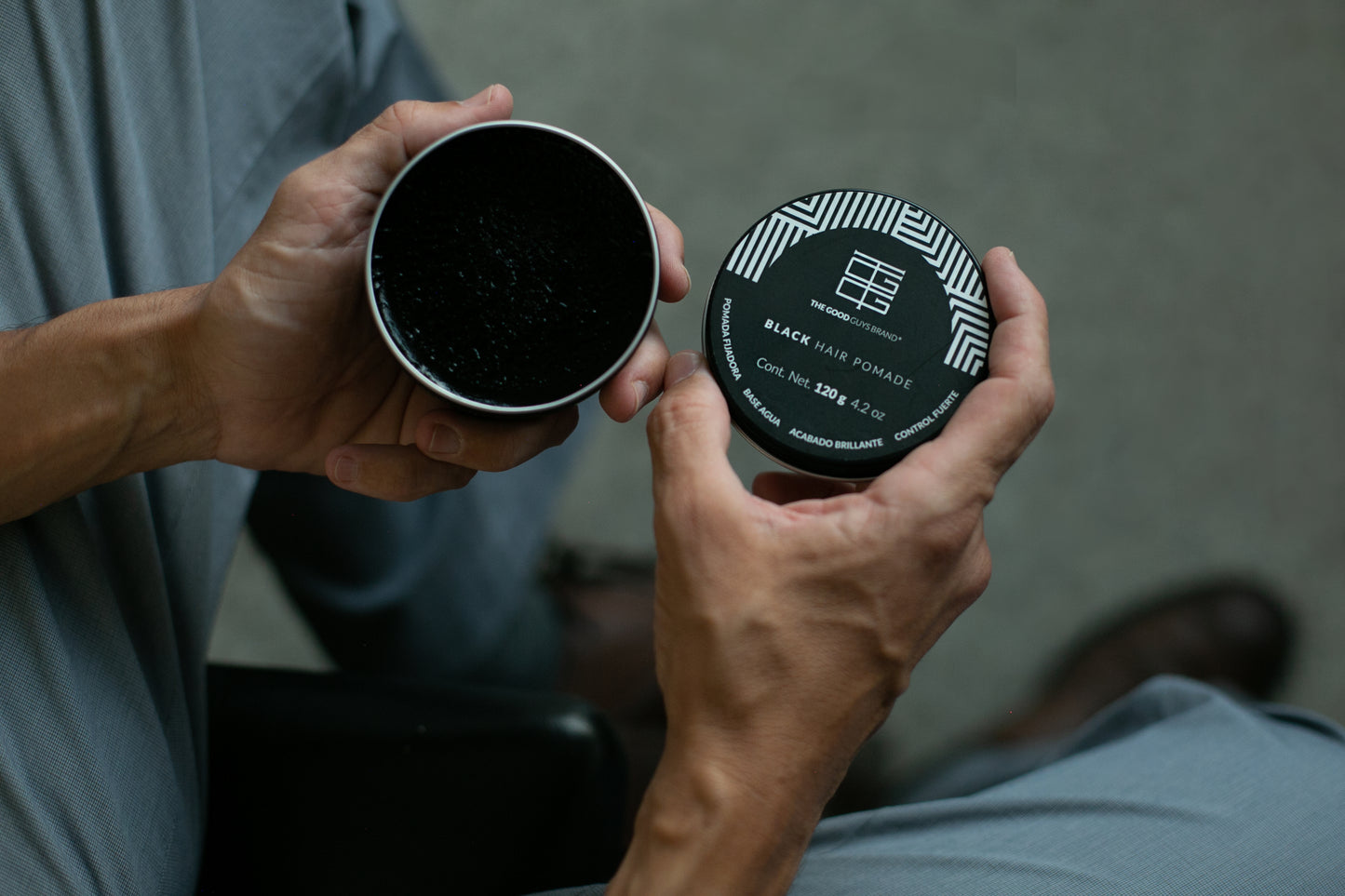 BLACK HAIR POMADE